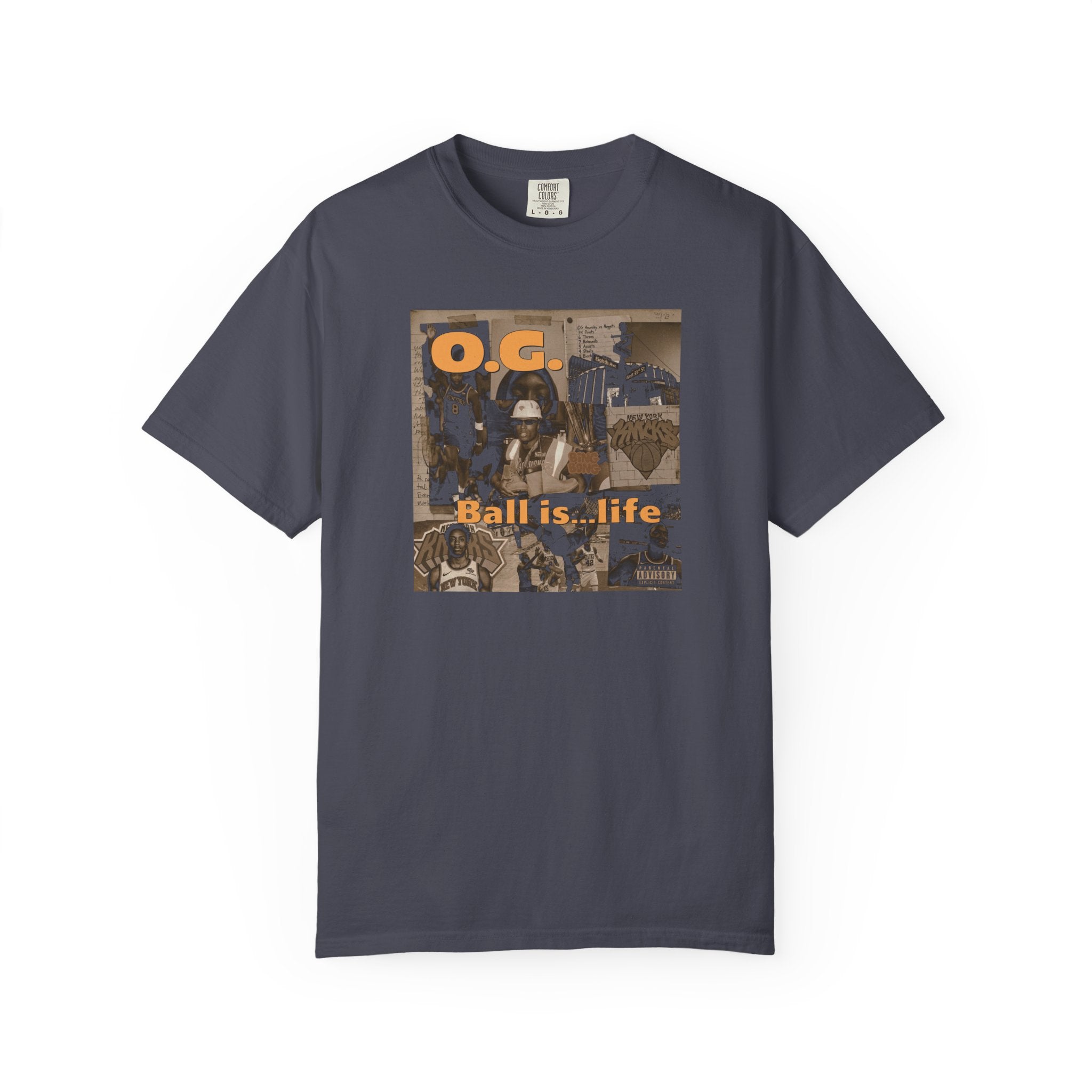 OG Hip Hop Collage T-Shirt | Ball is Life Graphic Tee