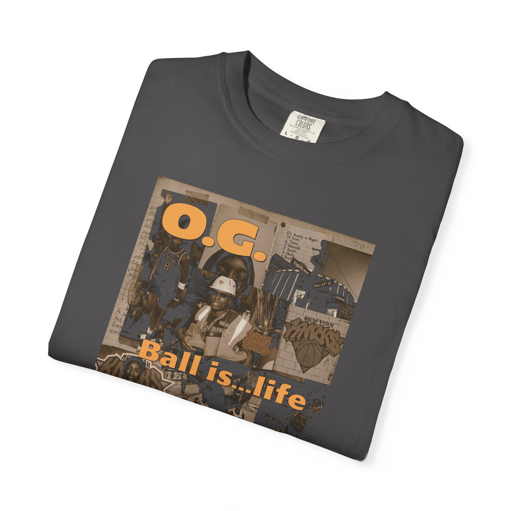 OG Hip Hop Collage T-Shirt | Ball is Life Graphic Tee