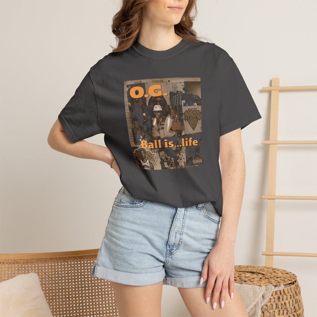 OG Hip Hop Collage T-Shirt | Ball is Life Graphic Tee