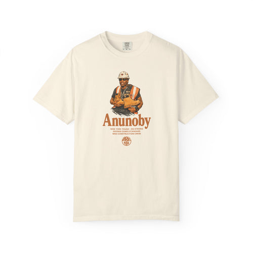 Construction Worker Illustration T-shirt | Anunoby Portrait Tee