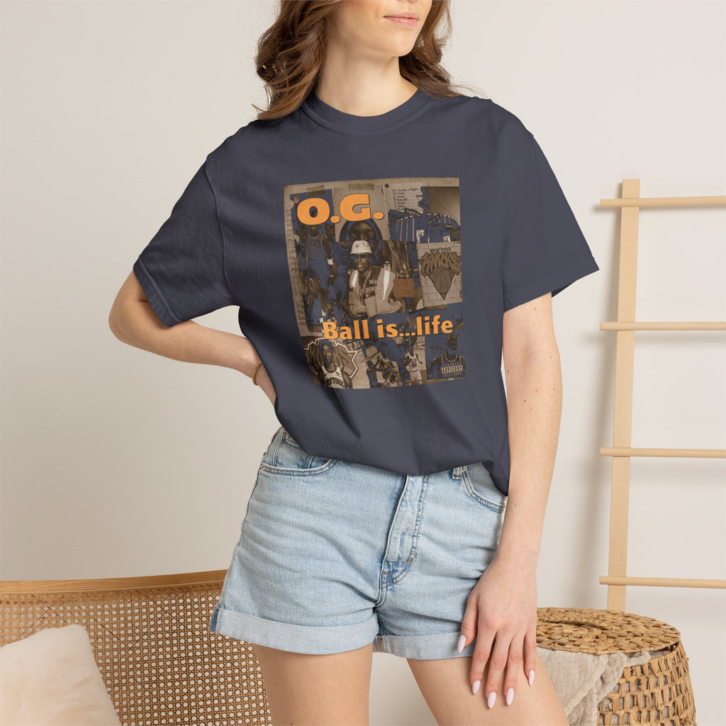 OG Hip Hop Collage T-Shirt | Ball is Life Graphic Tee