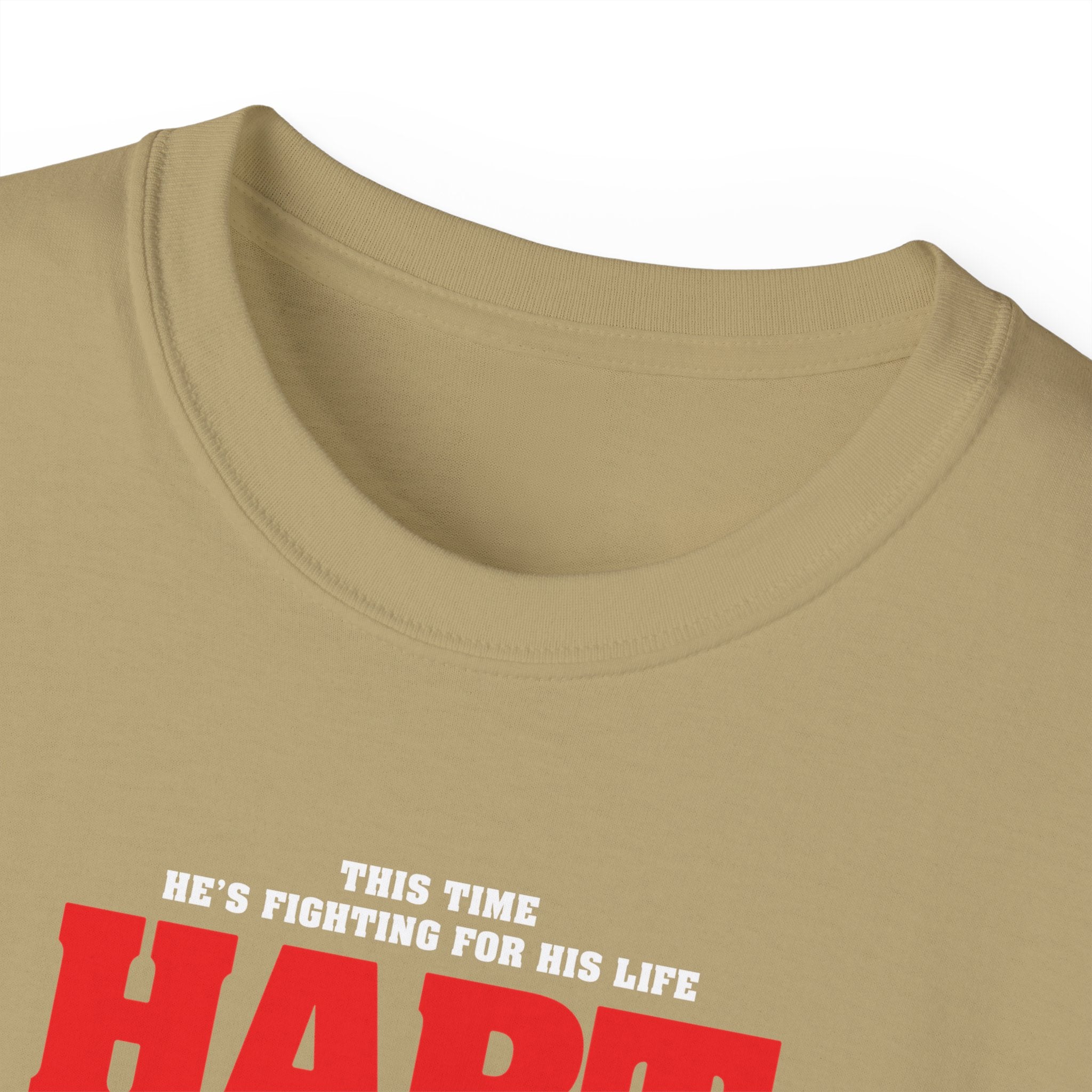 Hart First Blood Tee | Retro Boxing Movie Poster Style