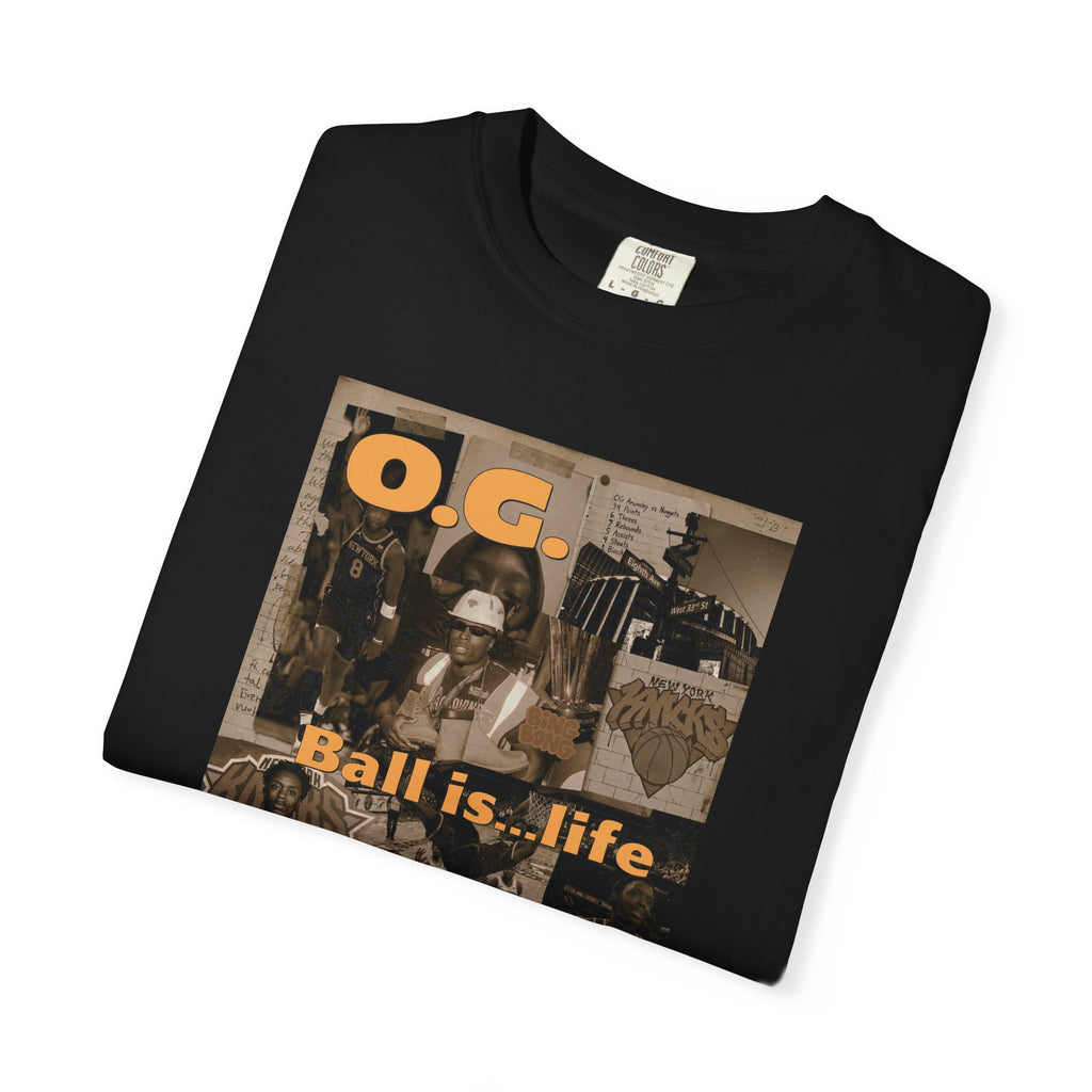 OG Hip Hop Collage T-Shirt | Ball is Life Graphic Tee
