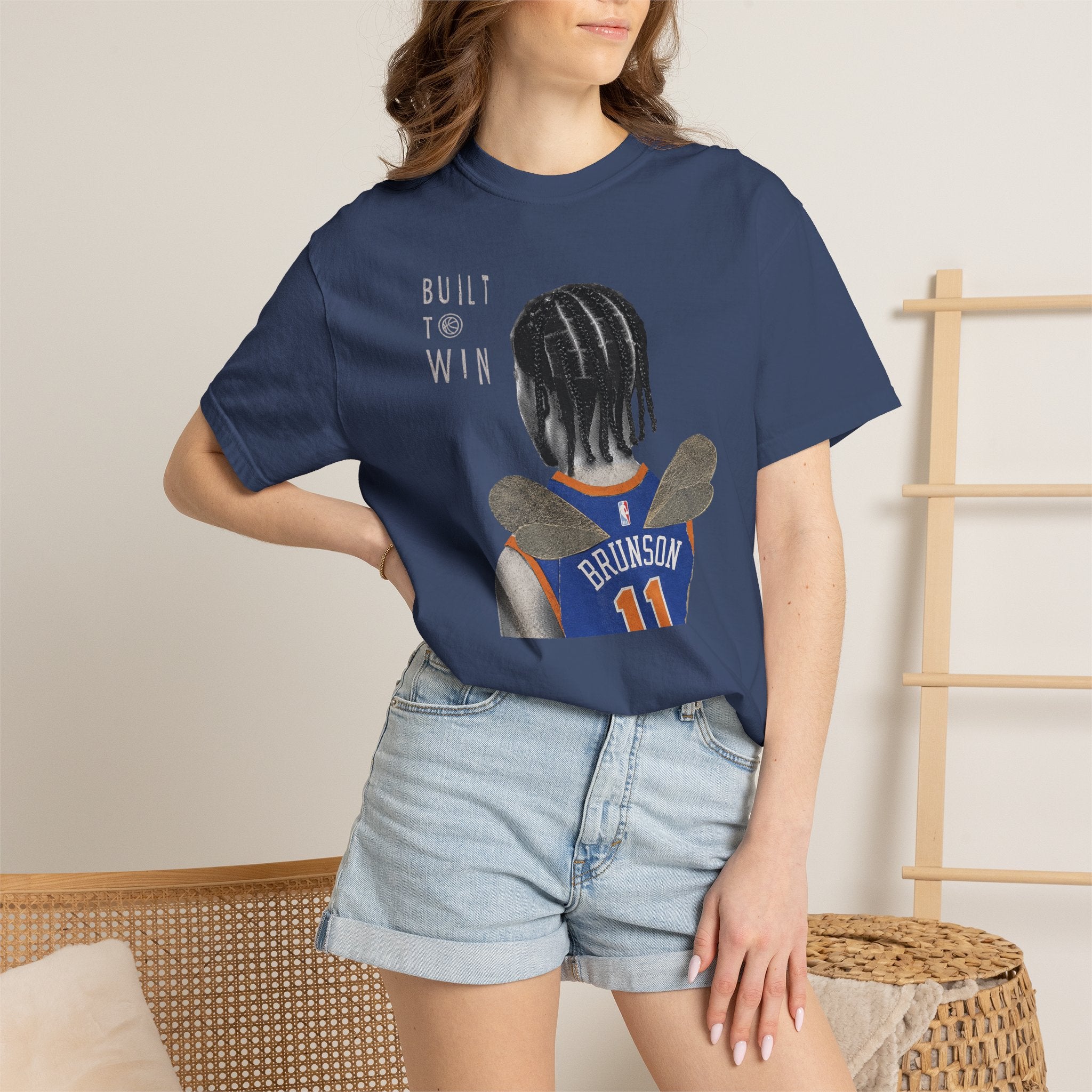  Brunson “Built to Win” Basketball T‑Shirt