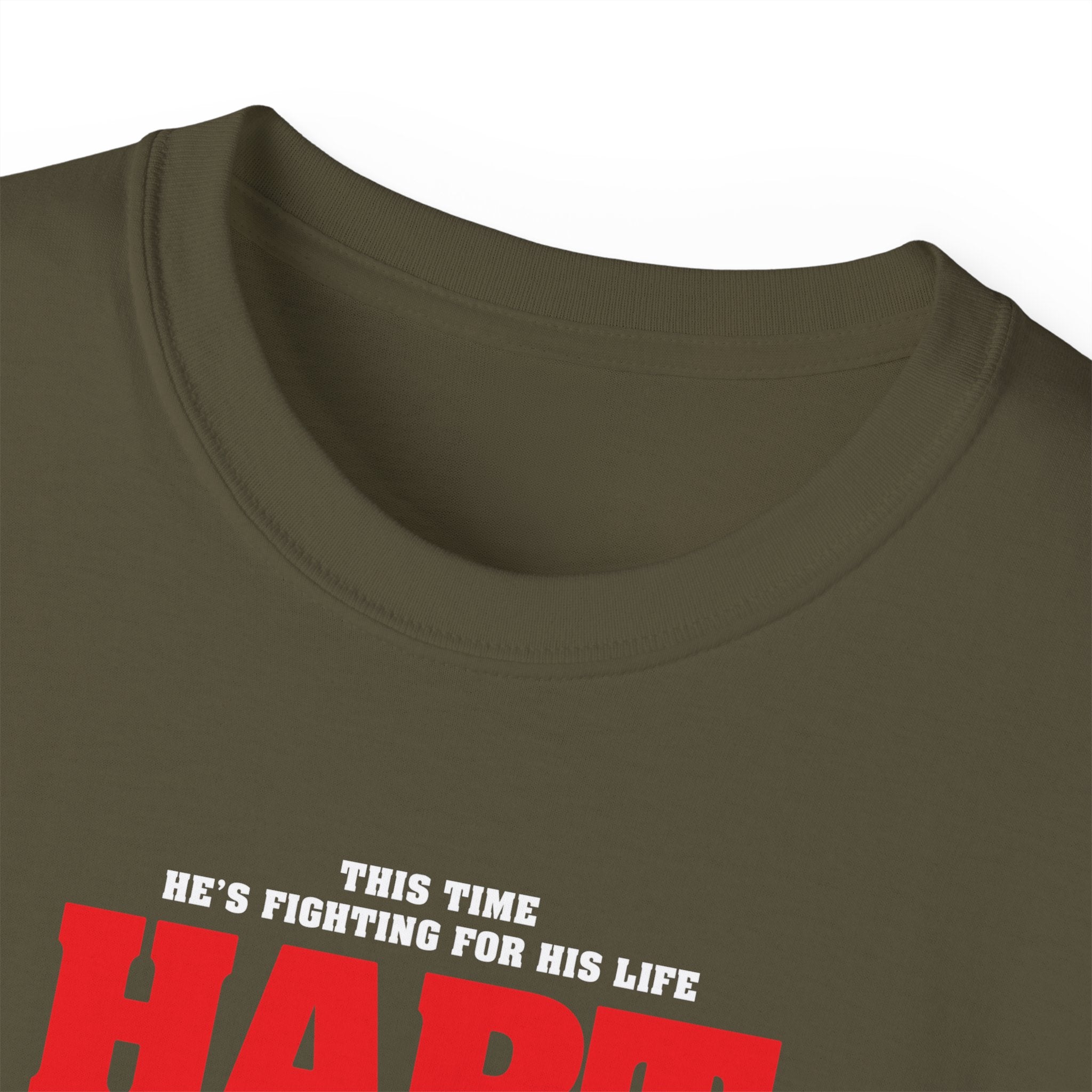 Hart First Blood Tee | Retro Boxing Movie Poster Style