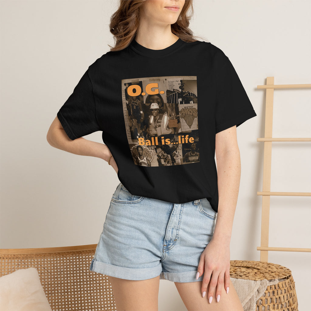 OG Hip Hop Collage T-Shirt | Ball is Life Graphic Tee
